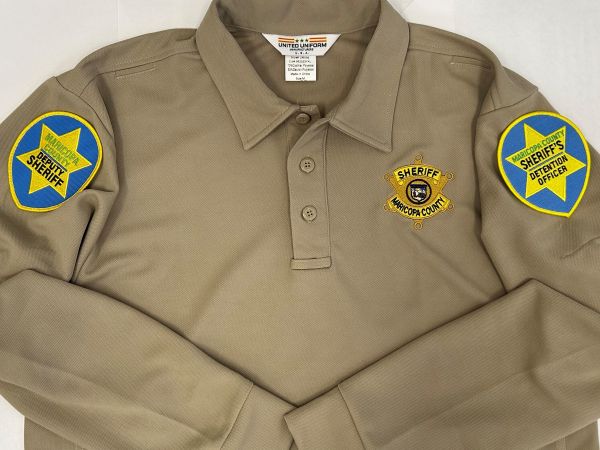 MARICOPA COUNTY SHERIFF'S OFFICE (MCSO) LONG SLEEVE POLO - MEN'S.